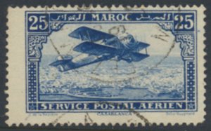 French Morocco   SC# C2  Used  Air Post Aircraft  see details and scans 