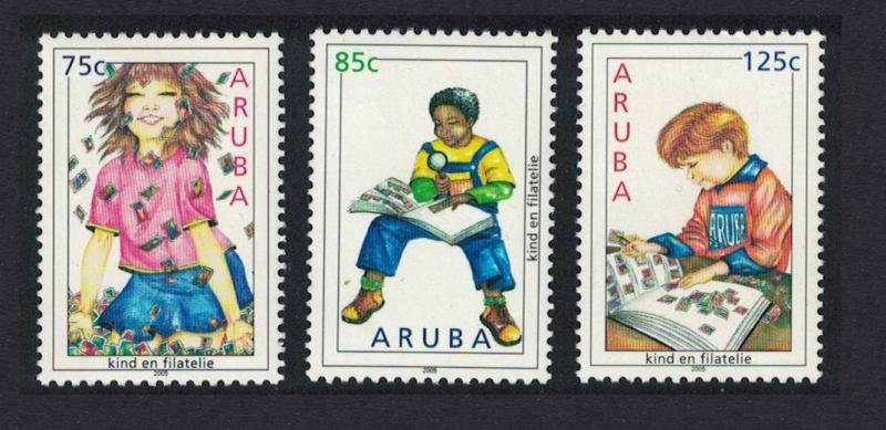 Aruba Child Welfare Philately 3v SG#373-375