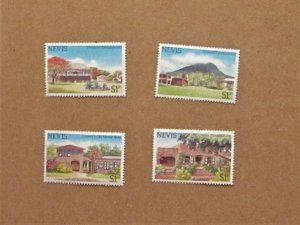 Nevis - 280-83, MNH Set. Colony Tourism. SCV - $2.40