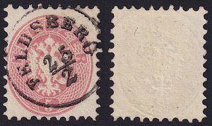 Austria - 1864 - Scott #24 - used - FELDSBERG pmk