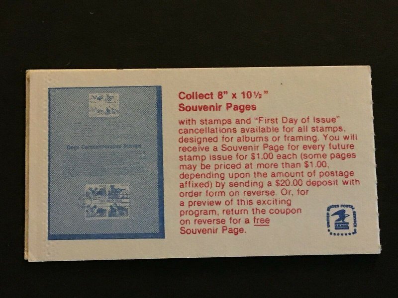 1985 Booklet BK144, Sc#2116