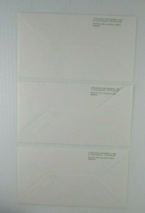 1987 UN 3 signed Trygve Lie FDC's Secretary General  CDS corner blocks