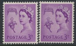 Guernsey Regional Issue SG 7 SC# 2 with purple violet shade MLH see details