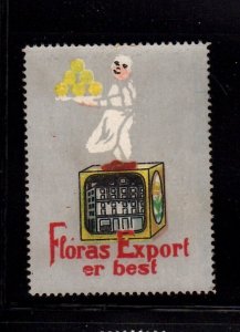 German Advertising Stamp- Floras Export