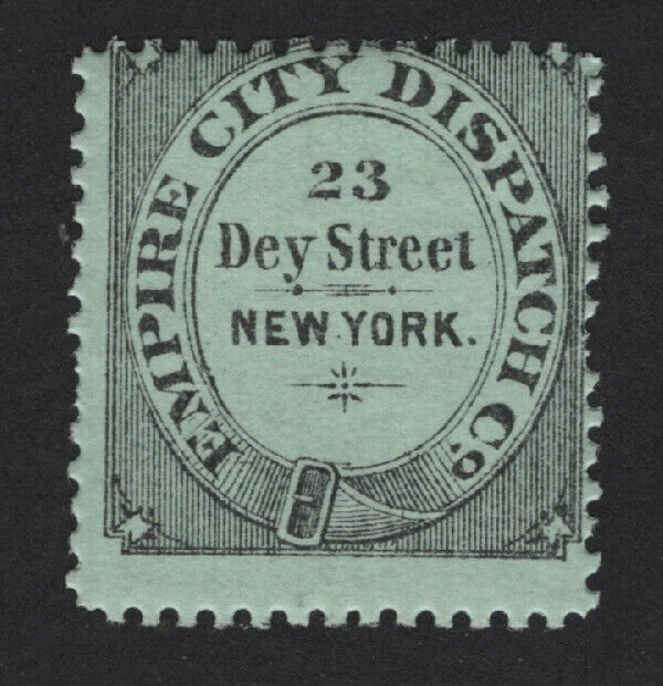 United States MINT EMPIRE CITY DISPATCH  MH  AVG  -  BARNEYS