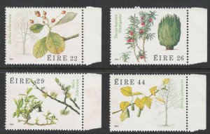 Ireland 1984 Local Trees Scott # 585 - 588 MNH