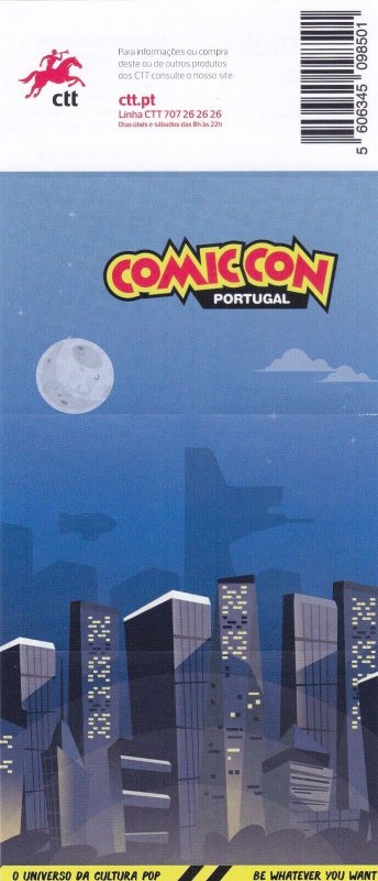 PORTUGAL SELF ADHESIVE MINI SHEET COMIC STAMPS   (2019)   MNH (**)