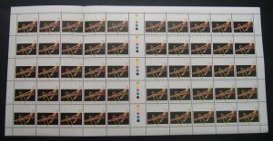 Australia: 1988 $1 Seoul Olympic Games (Gymnast) sheet of 50 MNH**  