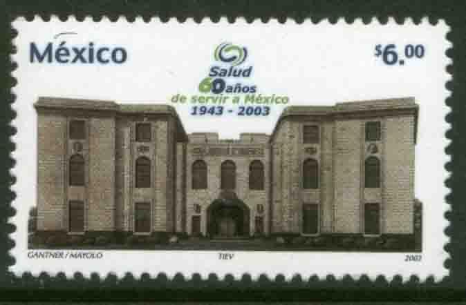 MEXICO 2336, MINISTRY OF HEALTH, 60th ANNIVERSARY. MINT, NH. VF.