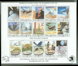 Tonga/Niuafo'ou (Tin Can Island) #123  Souvenir Sheet