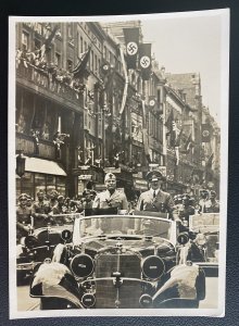 1943 Occupied Guernsey Channel Islands Feldpost RPPC Postcard Cover to Hamburg