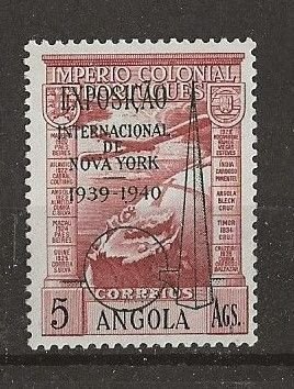 Angola ||| Scott # C7a - MH 1939 World's Fair Overprint