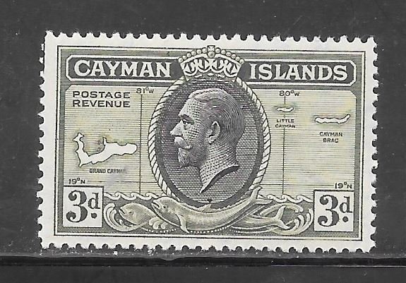 Cayman Islands #91 MH Single