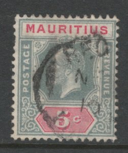 Mauritius 1910 King Edward VII 5c Scott # 141 Used