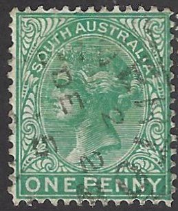 SOUTH AUSTRALIA 105 USED BIN $.50 ROYALTY