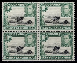 KENYA UGANDA TANGANYIKA GVI SG135a, 10c MOUNTAIN RETOUCH, NH MINT. Cat £110.