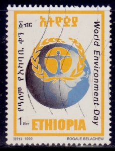 Ethiopia, 1999, World Environment Day,  1b, used