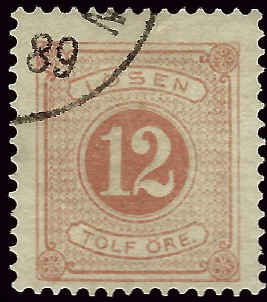 Sweden  SC J16 Used F-VF SCV $17.00... Fill a Value spot!