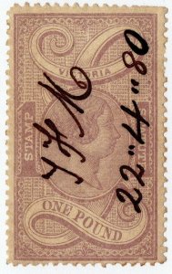 (I.B) Australia - Victoria Revenue : Stamp Statute £1