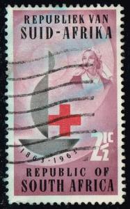 South Africa #285 Red Cross Centenary; Used (0.25)