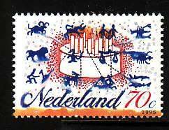 Netherlands-Sc#885- id7-unused NH set-Zodiac signs-1995-