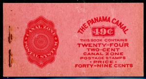  Canal Zone #106a Complete Booklet