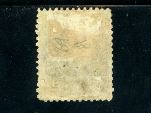 USAstamps Unused FVF US 1861 Civil War Issue Washington Scott 69 MHR