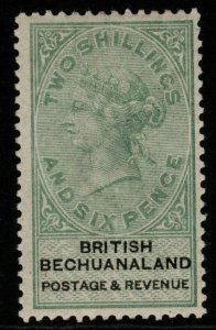 BECHUANALAND SG17 1888 2/6 GREEN & BLACK MTD MINT