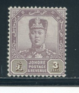 Malaya - Johore 61  MLH cgs