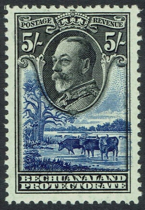 BECHUANALAND 1932 KGV CATTLE 5/-