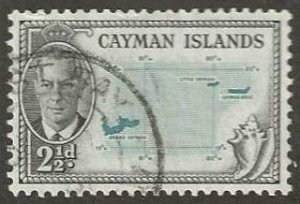 Cayman Islands 127, used.  1950. (C274)
