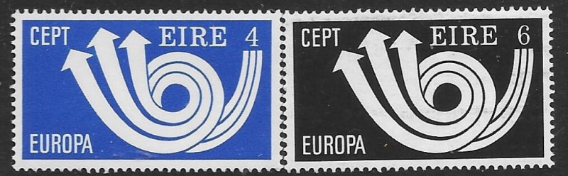 Ireland 329-30  1973  set  2  VF Mint NH