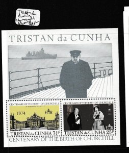 Tristan Da Cunha Churchull S/s MNH (2gio)
