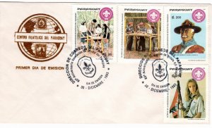 Paraguay 1993 Sc 2465-8 FDC-2