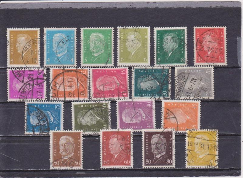 Germany 366-384 used