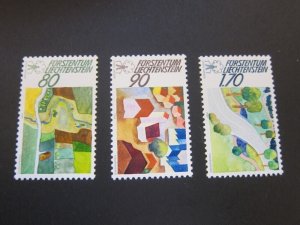 Liechtenstein 1988 Sc 882-84 set MNH