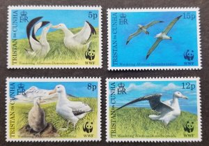 *FREE SHIP Tristan da Cunha WWF Albatross Bird 1999 Fauna (stamp) MNH *see scan