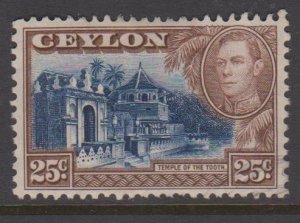 Ceylon Sc#284 Used