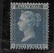 GB 29 pl9 1850 iaaue  VF ( NH -regummed)