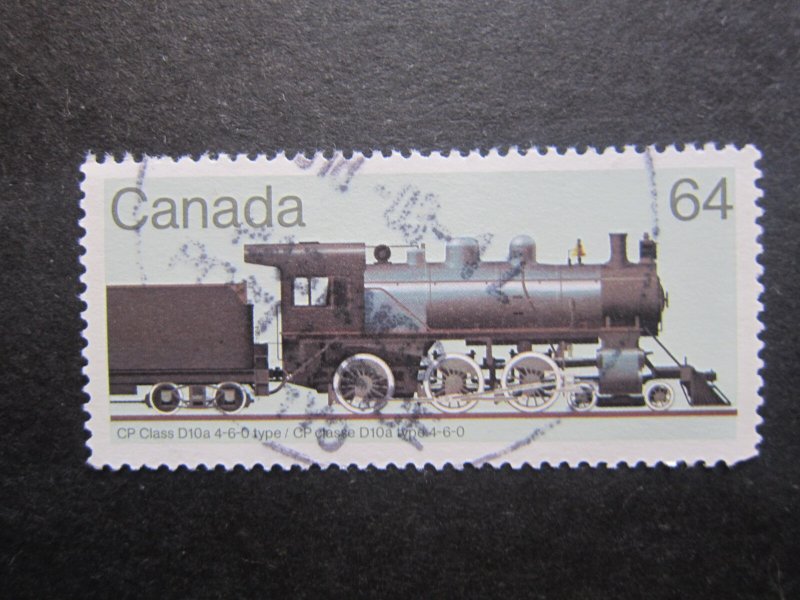 Canada #1039 Trains  Nice stamps {ca1732}