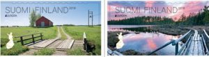 Finland Finnland Finlande 2018 Europa CEPT Bridges set of 2 stamps in strip MNH