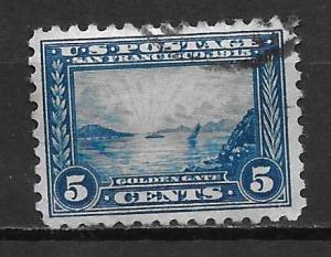 United States, 399, Golden Gate Bridge Single Used (z1)