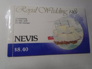 Nevis  #  135a / 138  MNH    complete booklet