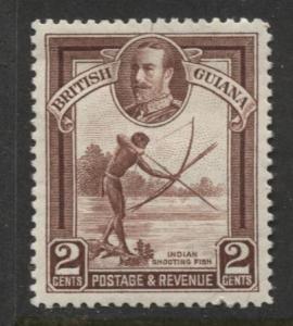 British Guiana - Scott 211 - KGV- Definitive -1934 - MH - Single 2c Stamp