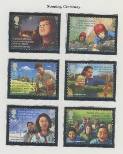 Great Britain #2492-2497 Mint (NH) Single (Complete Set)