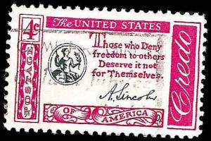 # 1143 USED ABRAHAM LINCOLN QUOTATION