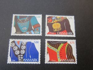 Denmark 1993 Sc 992-95 set MNH