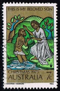 Australia #582a Baptism of Christ; Used (0.75)