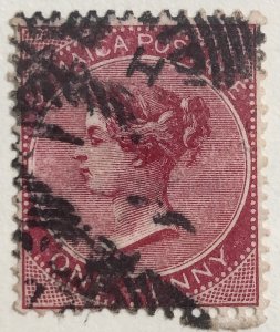 AlexStamps JAMAICA #18 VF Used 