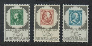 Netherlands,  AMPHILEX 67 (SC# 448-450) MNH SET